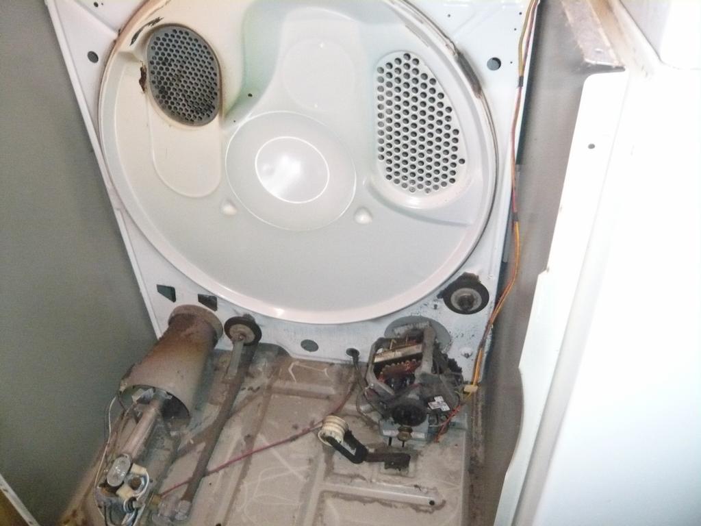 Inside of dryer from FIX IT 1ST APPLIANCE SERVICES in Schererville, IN